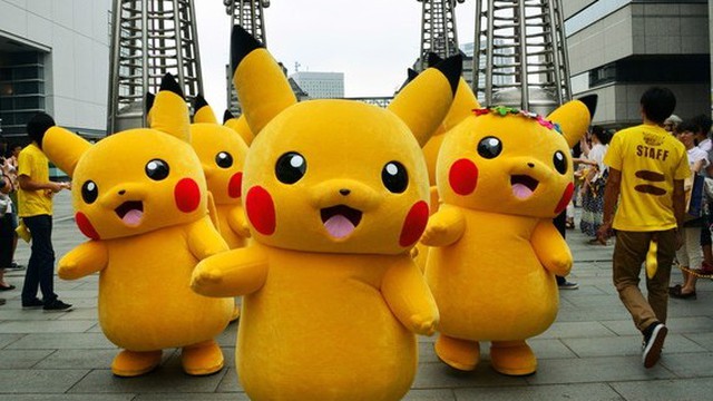 Giới trẻ Hàn Quốc háo hức với màn diễu hành Pikachu ở Seoul