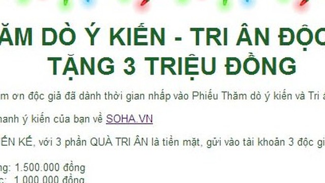 Hàng nghìn người góp ý và hiến kế cho SOHA News