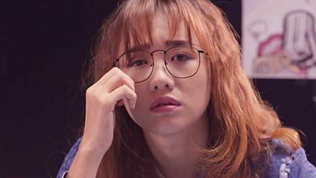 Nhan sắc lúc "đầu bù, tóc rối" của Hari Won