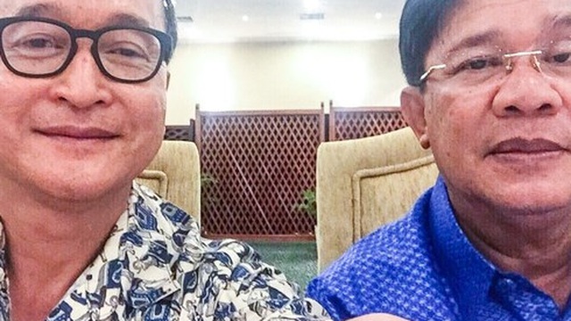 Thủ tướng Hun Sen giải thích việc chụp hình 'tự sướng' với Sam Rainsy