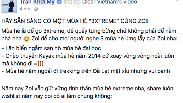 Sao Việt "đua nhau" tìm kiếm 3XTREME SUMMER