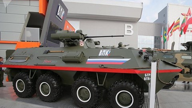 Nga trình làng dòng xe bọc thép chở quân mới BTR-87