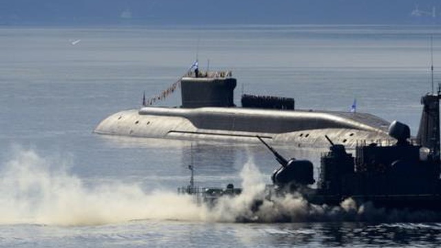 Hai tàu ngầm hạt nhân Nga phóng ngư lôi vào nhau