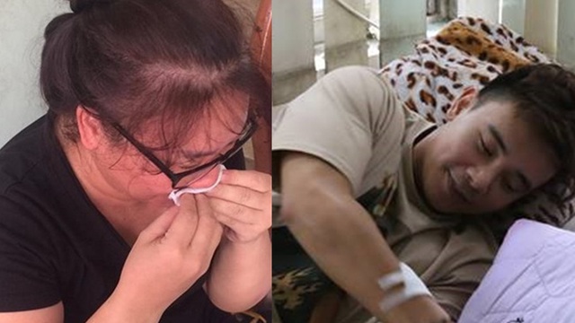 Mẹ Đông Hùng bật khóc trước việc con trai bị chủ nợ hành hung