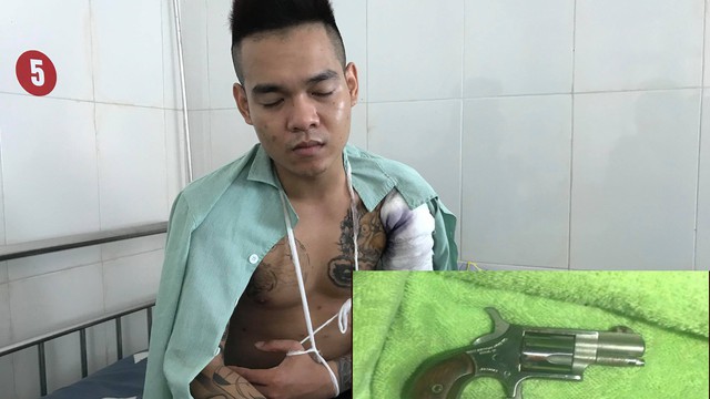 Đại ca giang hồ nổ súng làm 2 thanh niên bị thủng bụng