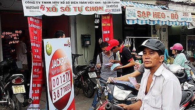 Vé trúng Jackpot 1 Vietlott 97 tỷ đồng phát hành tại TP.HCM
