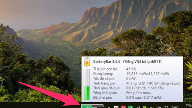 Cách kiểm tra thời lượng pin trên laptop chạy Windows 10