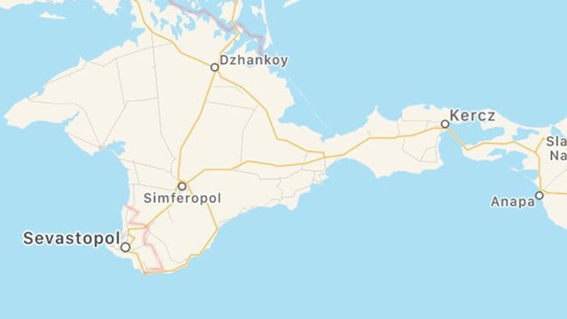 Ukraine "giận tím mặt" khi Apple đánh dấu Crimea thuộc Nga trên bản đồ