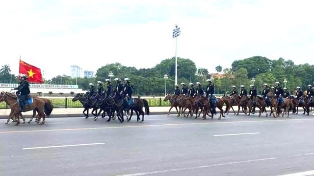 Lực lượng Cảnh sát cơ động kỵ binh sẽ diễu hành, báo cáo kết quả trước đại biểu Quốc hội