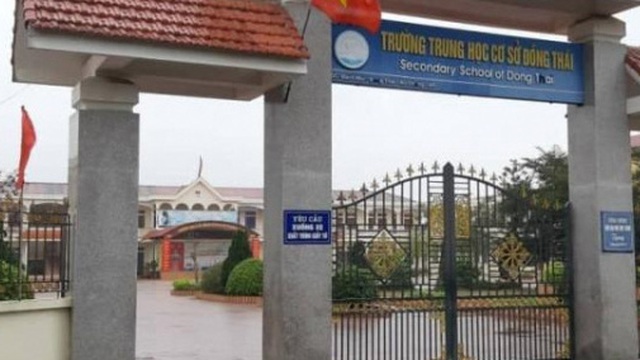 Hải Phòng: Lại xuất hiện hiệu phó bị tố bắt học sinh tự tát vào mặt