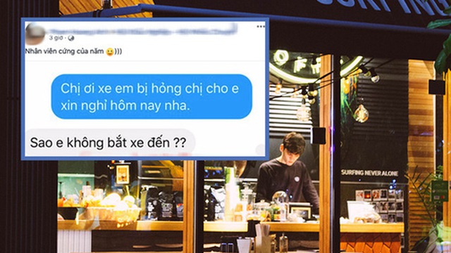 Bị hư xe quyết nghỉ làm dù mất 1 ngày lương, sếp hỏi "sao không bắt xe khác tới", nhân viên có câu trả lời bị "ném đá"