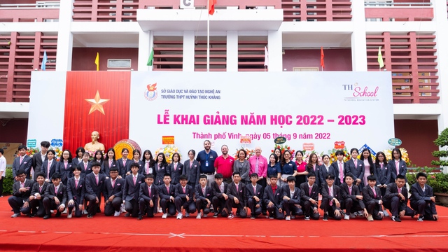 TH School khai giảng năm học mới và khánh thành cơ sở thứ 3 tại Nghệ An