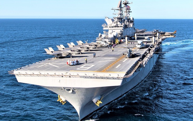 Cơ cấu số lượng tàu sân bay mới sẽ khiến Hải quân Mỹ yếu hơn?