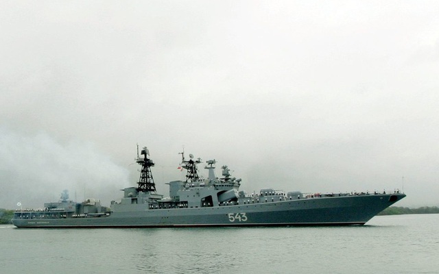 Chiến hạm hải quân Nga 'được trang bị tận răng' với hàng loạt vũ khí mới