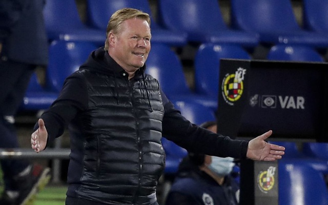 Barca thua đau Real Madrid, HLV Koeman đổ hết tội cho trọng tài VAR