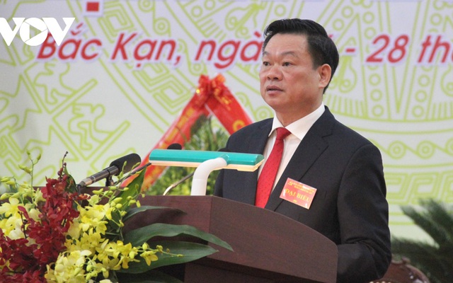 Ông Hoàng Duy Chinh trúng cử Bí thư Tỉnh ủy Bắc Kạn nhiệm kỳ 2020-2025