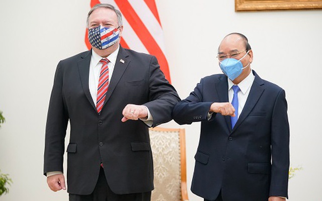 Thủ tướng tiếp Ngoại trưởng Hoa Kỳ Michael Pompeo