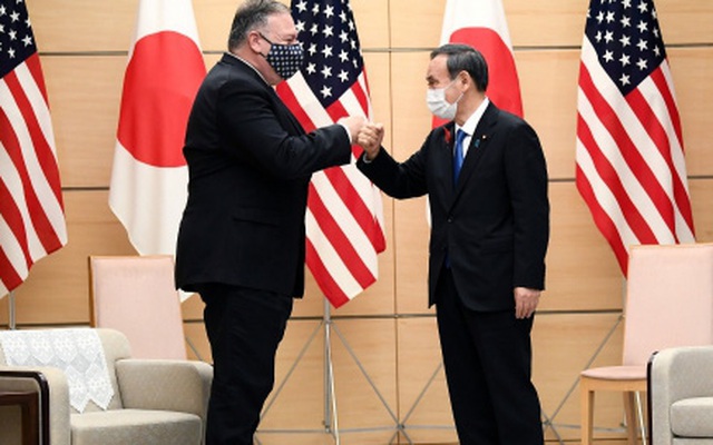 Gặp mặt giữa đại dịch Covid-19, Mỹ - Nhật quyết tâm “hãm phanh” Trung Quốc?