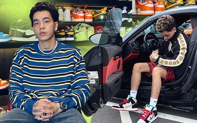 Khoa Xian - cậu chủ trẻ 'very rich' ốp tường bằng giày hiệu, lấp kín instagram bằng xe sang và outfit chất chơi