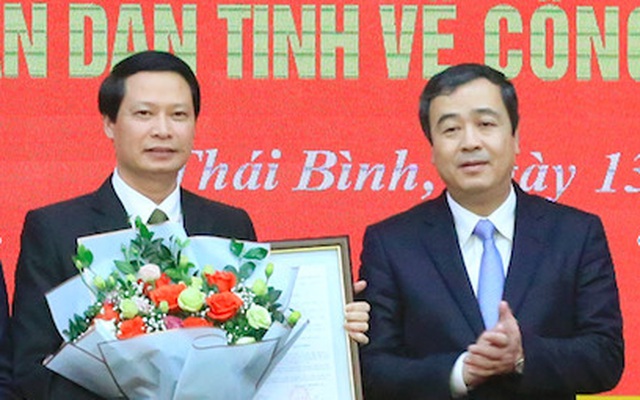 Thái Bình bổ nhiệm Trưởng Ban Nội chính, Chánh Văn phòng UBND tỉnh