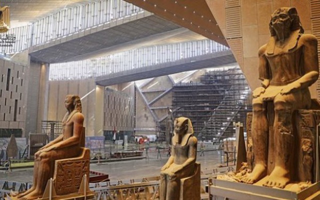 Bảo tàng lớn nhất thế giới ở Ai Cập sắp được khánh thành