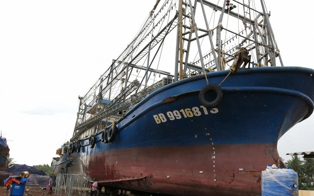 50 chủ “tàu vỏ thép 67” ở Bình Định nợ quá hạn hơn 300 tỷ đồng