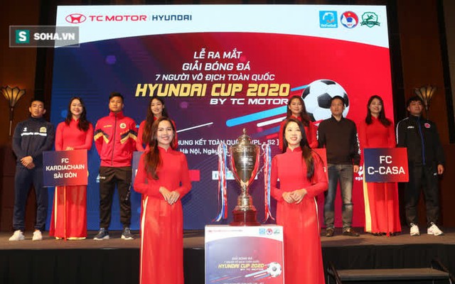Giải bóng đá 7 người toàn quốc treo thưởng "khủng", hứa hẹn mở rộng lên quy mô Đông Nam Á