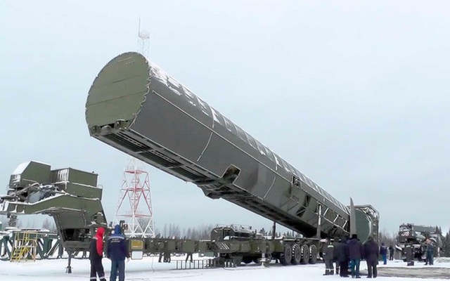 Tổng thống Putin: “Quá trình chế tạo tên lửa đạn đạo Sarmat sắp hoàn thành”