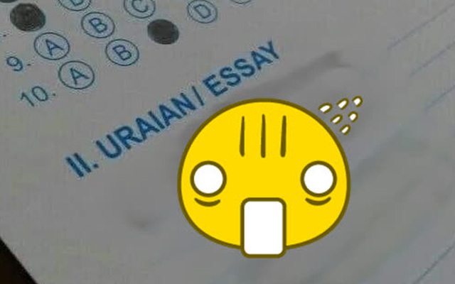 Bất lực với bài thi tiếng Anh, nam sinh vẽ vội vài nét nhìn 'vừa tức vừa cười': 0 điểm, về chỗ học lại!