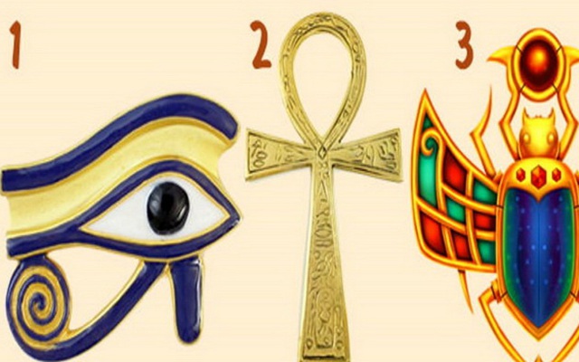 Hãy chọn một biểu tượng Ai Cập cổ đại để nhận lời khuyên của nhà thông thái
