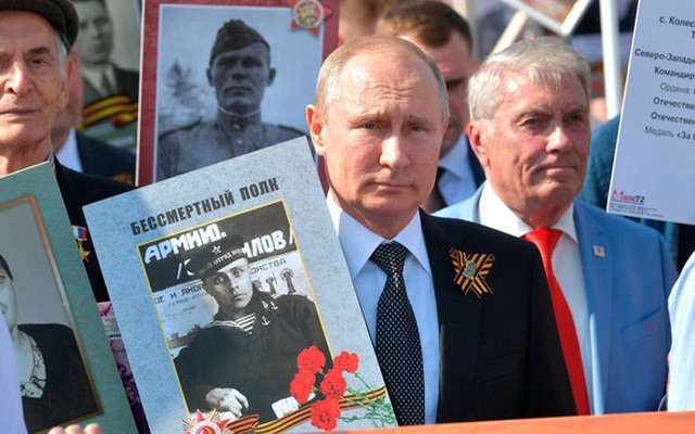 TT Putin ra thông điệp phản pháo phương Tây nhân kỷ niệm 75 năm kết thúc Thế chiến II