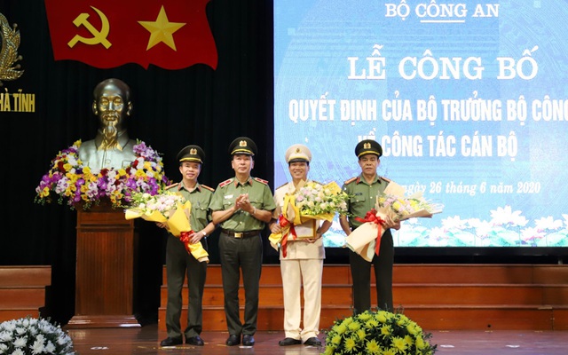 Nghệ An, Hà Tĩnh có tân Giám đốc Công an tỉnh