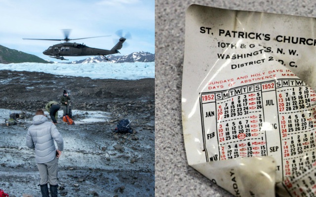 Sông băng Alaska tan hé lộ bí ẩn tai nạn máy bay thảm khốc gần 70 năm trước