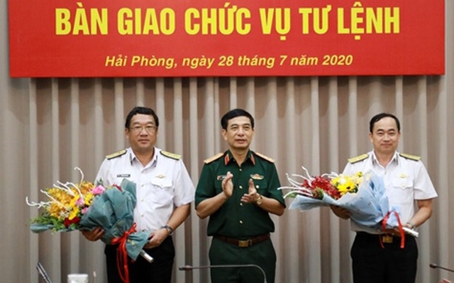 Chuẩn đô đốc Trần Thanh Nghiêm phụ trách Tư lệnh Hải quân