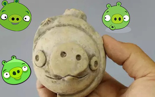 Món đồ chơi cổ đại 3000 năm tuổi giống hệt chú lợn trong Angry Birds