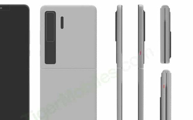 Huawei đáp trả Samsung với smartphone màn hình gập vỏ sò giống Galaxy Z Flip