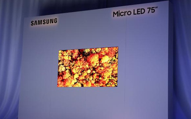 Samsung đang 'vật lộn' trên hành trình sản xuất TV microLED