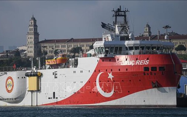 Tàu chiến Hy Lạp và Thổ Nhĩ Kỳ va chạm trên Địa Trung Hải