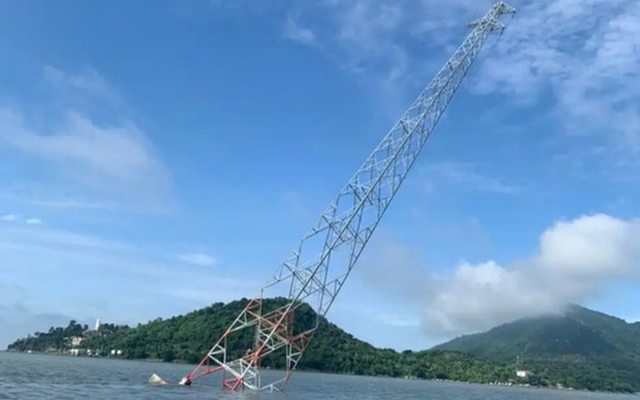 Tìm được thủ phạm đâm nghiêng trụ điện vượt biển đang lẩn trốn ở Phú Quốc