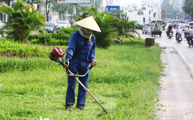 Dọn cỏ làm đồng, người đàn ông bị lưỡi máy phát cỏ chém thủng bụng