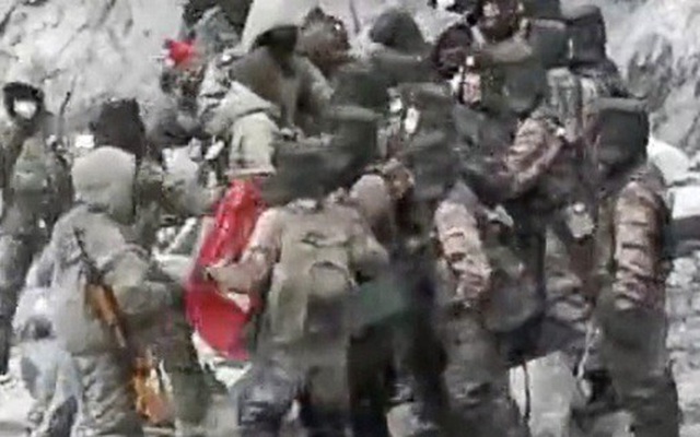 Lộ video binh sĩ Trung - Ấn giáp lá cà ở biên giới tranh chấp