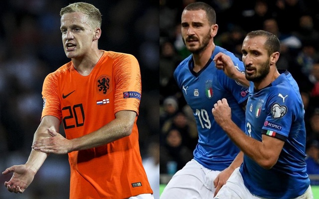 Hà Lan - Italia: Chờ xem Van De Beek đối đầu cặp "Giáo sư Havard"