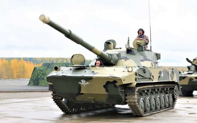 Lộ diện xe tăng hạng nhẹ mới Sprut-SDM1 đầy uy lực của Nga