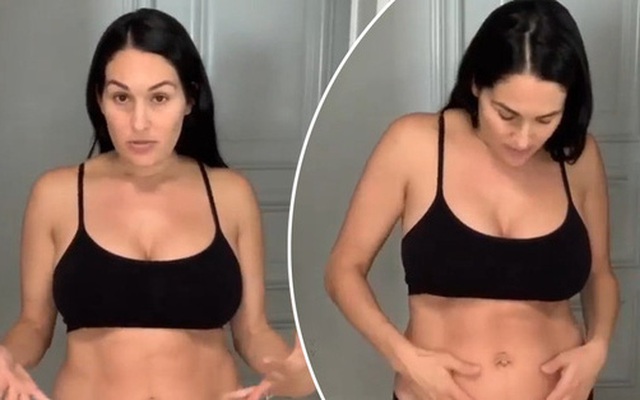 Nữ đô vật xinh đẹp gây chú ý khi khoe body gọn gàng chỉ sau 5 tuần sinh nở, gây chú ý nhất là vòng 2 săn chắc