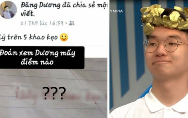 Không học bài nhưng tự tin khoe 'Lý trên 5 điểm khao kẹo', Quán quân Olympia nhận về lời 'cà khịa' cực gắt của cô giáo