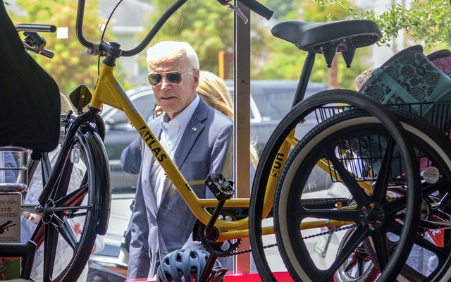 Chiếc xe đạp yêu thích của Tân Tổng thống Biden gây lo ngại an ninh Nhà Trắng