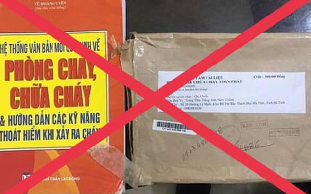 Cảnh báo chiêu lừa mua tài liệu phòng cháy, chữa cháy