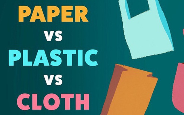 Túi nhựa, túi giấy, túi vải - dùng loại nào mới đúng là bảo vệ môi trường? Câu trả lời không giống như bạn nghĩ đâu