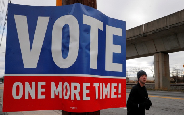 Cuộc đua Thượng viện ở Georgia là một cuộc "trưng cầu ý dân" về Trump
