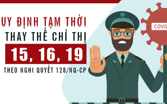 [Infographic] Những quy định mới nhất về đi lại, sản xuất, kinh doanh... người dân cần biết